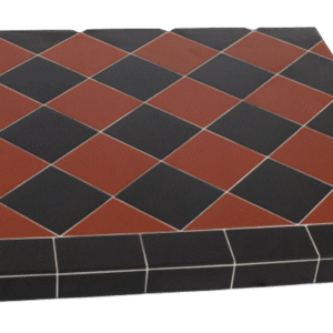 Diamond Red Tiled Hearth