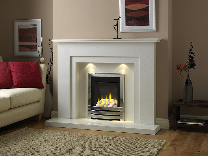 Walden Marble Fireplace