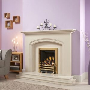 Elton Marble Fireplace