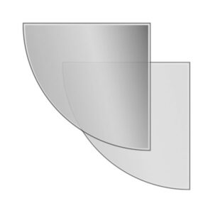Glass Quadrant Hearth