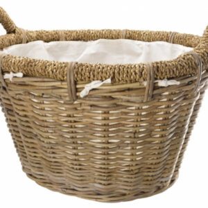 Rosewood Log Basket
