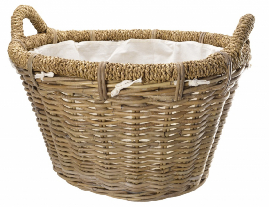 Rosewood Log Basket