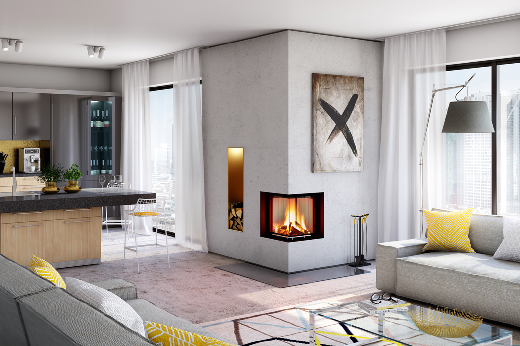 Spartherm Linear Corner 46x46x51