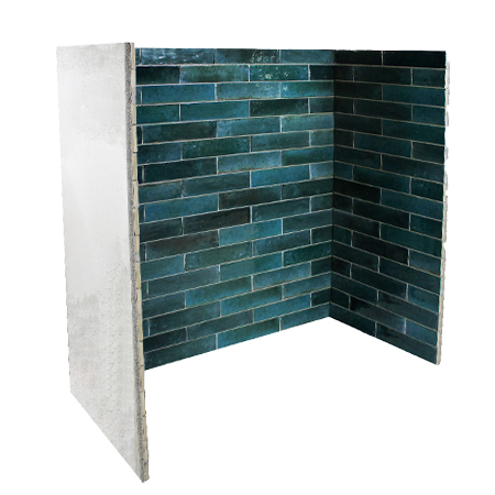 Lume Blue Inglenook Chamber