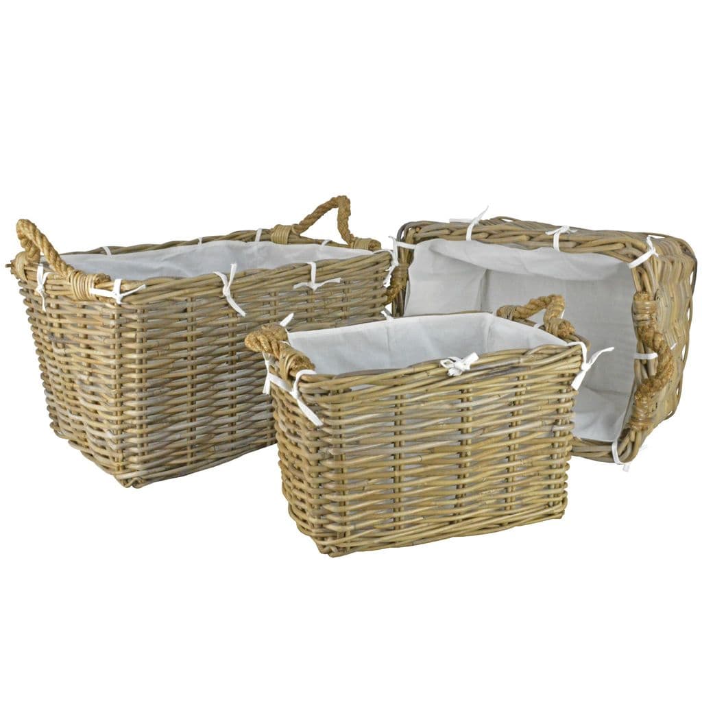 Hilton Rattan Basket