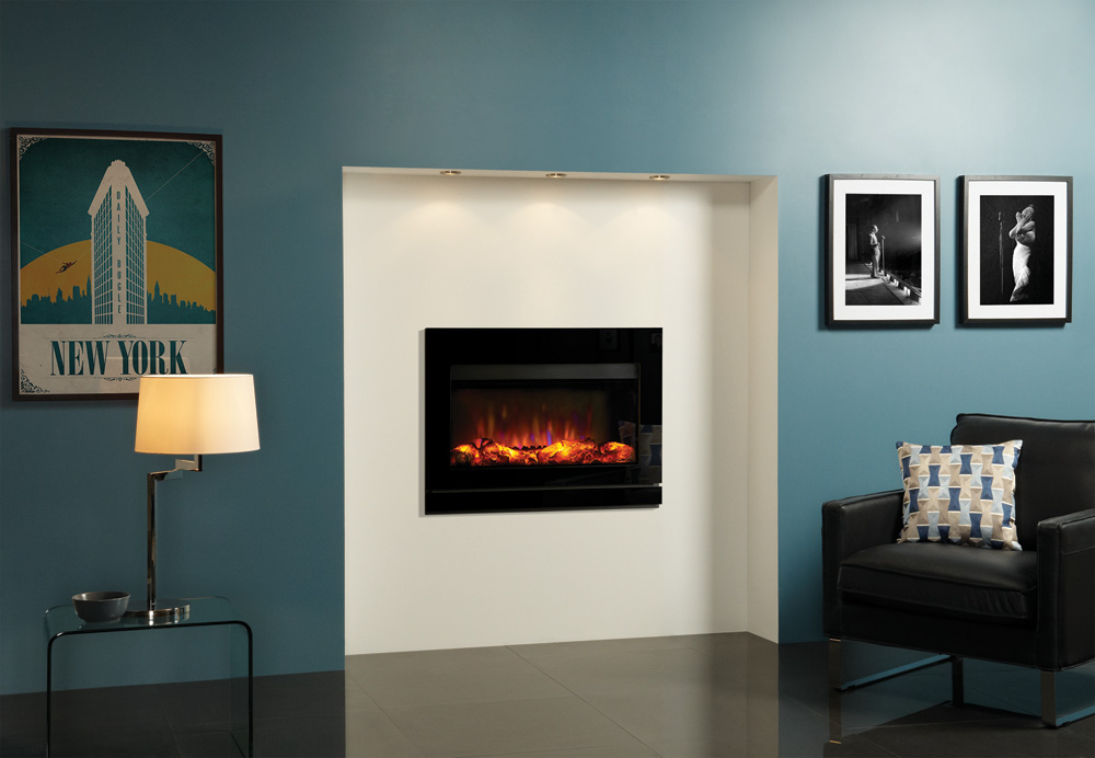 Gazco Riva2 670 Designio2 Glass Electric