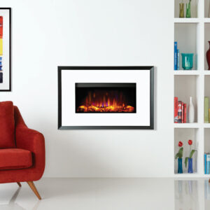 Gazco Riva2 670 Evoke Glass Electric