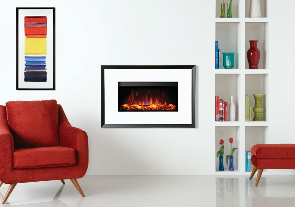 Gazco Riva2 670 Evoke Glass Electric