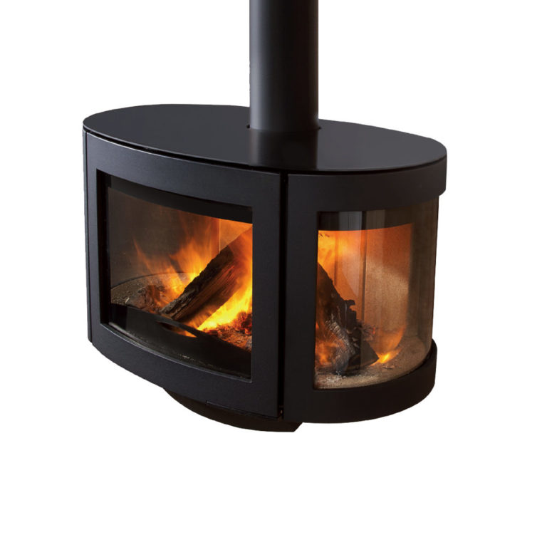 Wanders Black Pearl Wood Burning Stove